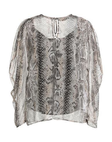 Actitude By Twinset Woman Top Beige Size Xs Polyester In Sand