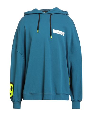 Barrow Man Sweatshirt Deep Teal Size M Cotton In Green