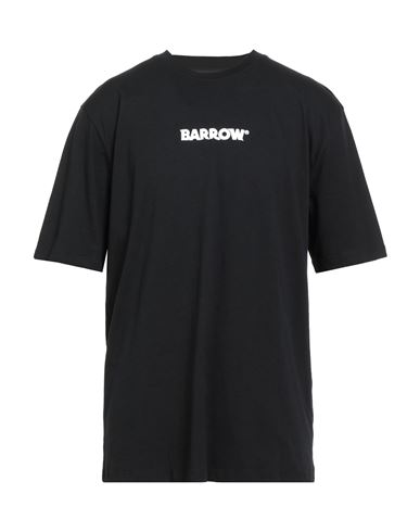 Barrow Man T-shirt Black Size L Cotton In Black
