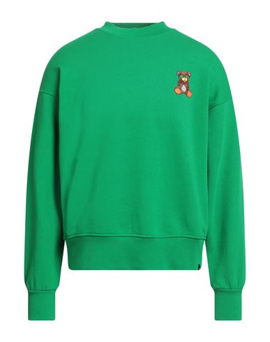 Barrow Man Sweatshirt Emerald Green Size M Cotton, Polyester In Green