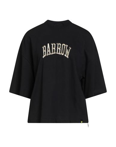 Barrow Woman T-shirt Black Size M Cotton In Black