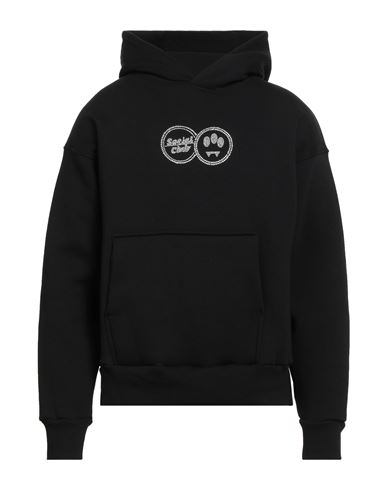 Barrow Man Sweatshirt Black Size L Cotton, Polyester In Black