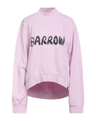 Barrow Woman Sweatshirt Pink Size L Cotton In Pink