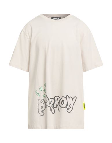 Barrow Man T-shirt Beige Size S Cotton In Neutral
