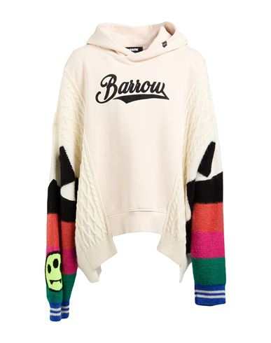 Barrow Man Sweatshirt Cream Size L Cotton In Multi