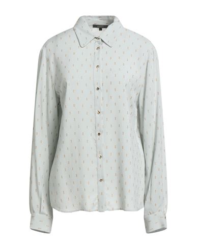 Kocca Woman Shirt Sky Blue Size L Viscose, Polyester In Blue