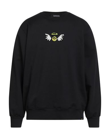 Barrow Man Sweatshirt Black Size L Cotton In Black