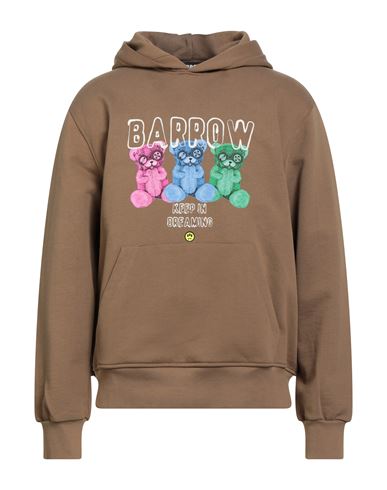 Barrow Man Sweatshirt Camel Size L Cotton In Brown