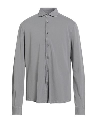 FEDELI Hemd Herren Grau 56 Herren