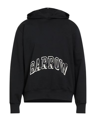 Barrow Man Sweatshirt Black Size L Cotton In Black