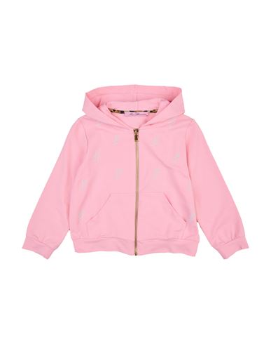 Miss Blumarine Toddler Girl Sweatshirt Pink Size 3 Cotton, Elastane In Burgundy