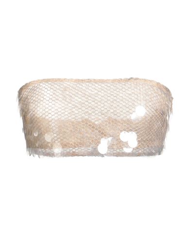 The New Arrivals Ilkyaz Ozel Woman Top Beige Size 6 Pes In Neutral