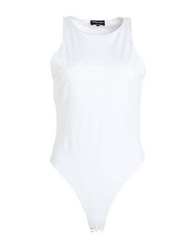 Giorgio Armani Woman Bodysuit Off White Size 10 Polyamide, Elastane In White