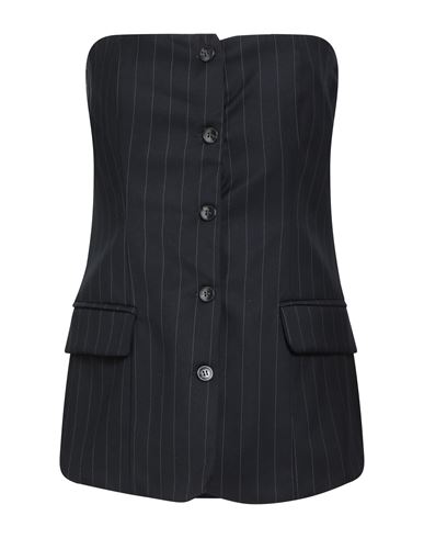 Tensione In Woman Top Midnight Blue Size M Polyester, Viscose, Elastane In Blue