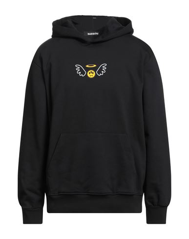Barrow Man Sweatshirt Black Size L Cotton In Black