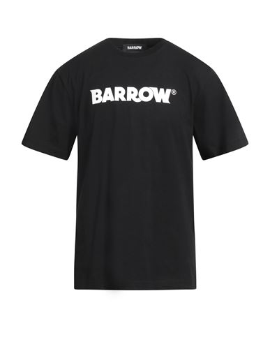 Barrow Man T-shirt Black Size M Cotton In Black