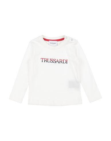 Trussardi Junior Toddler Boy T-shirt White Size 6 Cotton In White