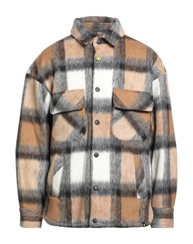 Barrow Checkered Wool Blend Jacket In Multi