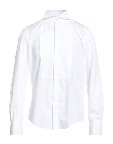 Brian Dales Man Shirt White Size 17 ½ Cotton In White