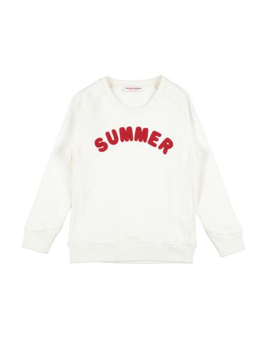Orlebar Brown Toddler Girl Sweatshirt Ivory Size 4 Cotton, Elastane In White