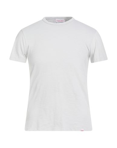 Orlebar Brown Man T-shirt Light Grey Size Xxl Cotton In Gray
