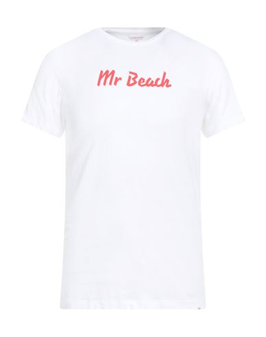 Orlebar Brown Man T-shirt White Size Xl Cotton In White