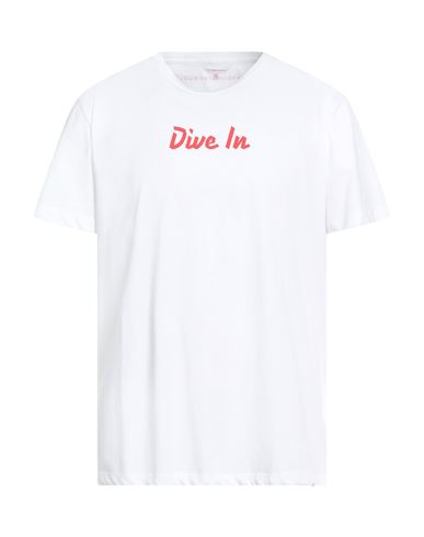 Orlebar Brown Man T-shirt White Size Xxl Cotton In White