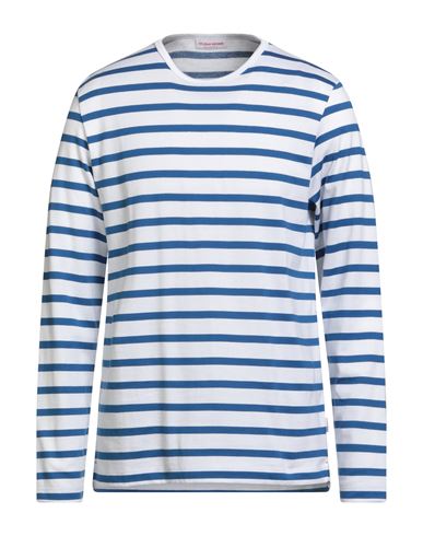 Orlebar Brown Man T-shirt White Size Xxl Cotton In Blue