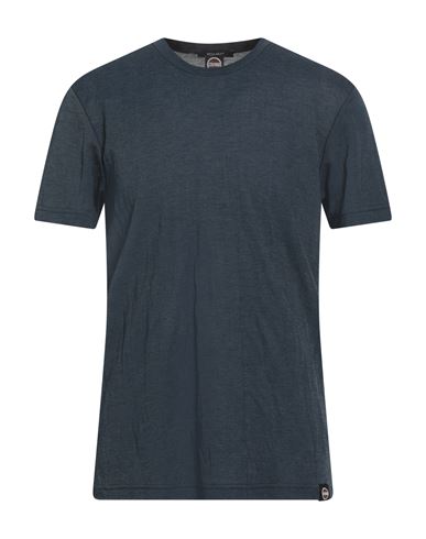 Colmar Man T-shirt Navy Size M Viscose, Polyamide In Blue