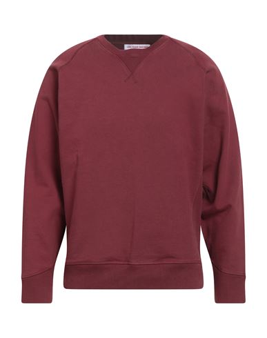 Orlebar Brown Man Sweatshirt Brick Size Xxl Cotton, Elastane In Burgundy