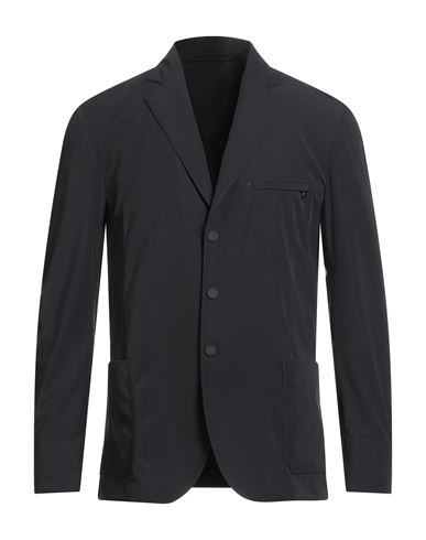 Tombolini Man Blazer Black Size 42 Recycled Polyamide, Elastane In Black