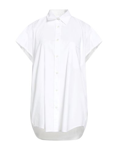 Gaelle Paris Gaëlle Paris Woman Shirt White Size 8 Cotton In White
