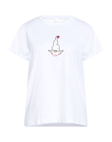 Tensione In Woman T-shirt White Size Onesize Cotton