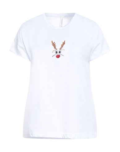 Tensione In Woman T-shirt White Size Onesize Cotton