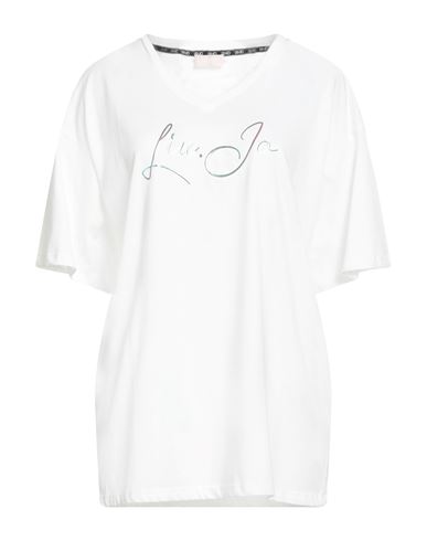 Liu •jo Woman T-shirt White Size S Cotton In White