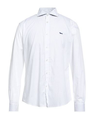 Harmont & Blaine Man Shirt White Size Xxl Cotton In Multi