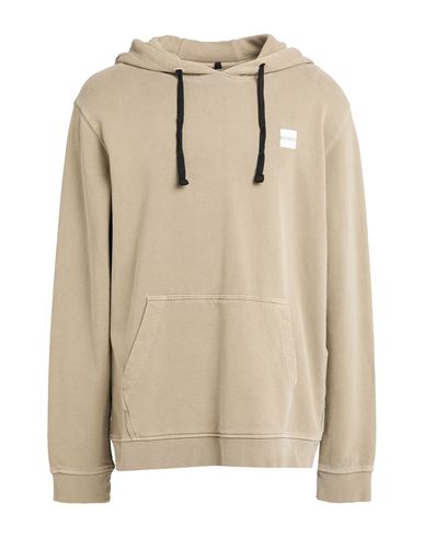 Outhere Man Sweatshirt Taupe Size Xl Cotton In Brown
