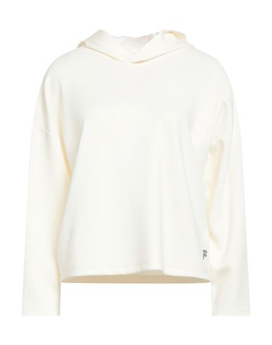 Fila Woman T-shirt Ivory Size M Viscose, Polyester, Elastane In White