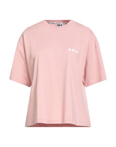 Berna Woman T-shirt Blush Size M Cotton In Pink