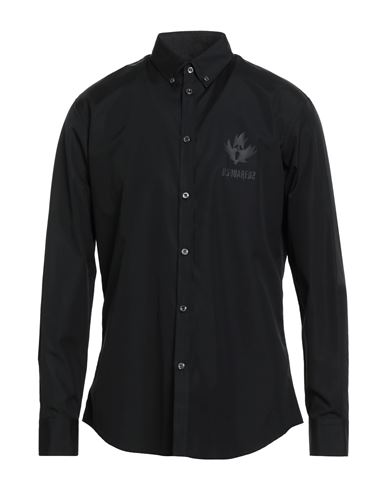 Hemd Herren Schwarz 46 Herren