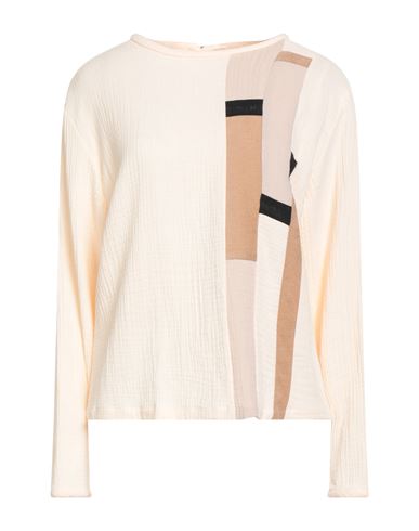 Alysi Woman Top Blush Size 6 Cotton, Viscose In Neutral