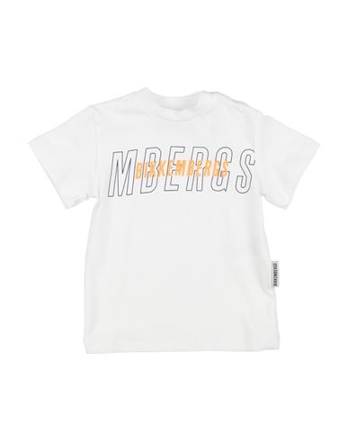 Bikkembergs Newborn Boy T-shirt White Size 0 Cotton In White