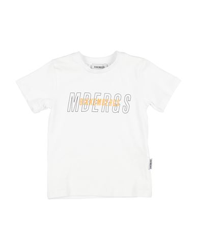 Bikkembergs Newborn Boy T-shirt White Size 0 Cotton In White
