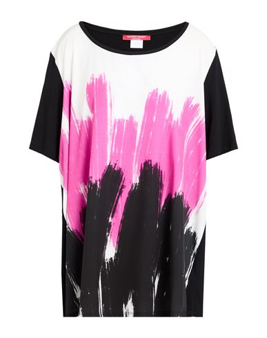 Marina Sport By Marina Rinaldi Woman Top Magenta Size Xxl Polyester, Elastane In White
