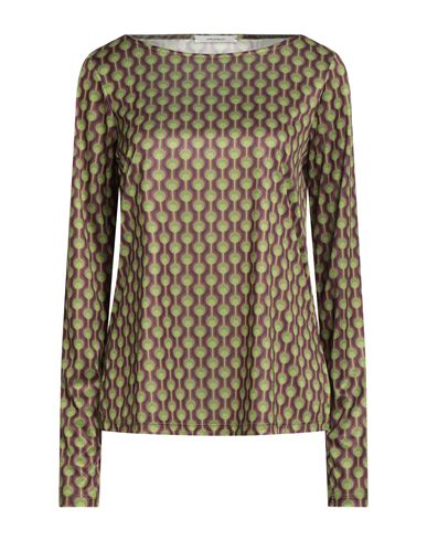 Maliparmi Malìparmi Woman T-shirt Green Size 4 Polyester In Green