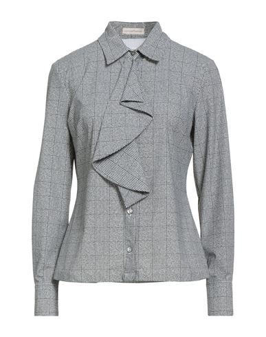 Camicettasnob Woman Shirt Sage Green Size 6 Polyamide, Elastane In Gray