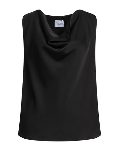 Atelier Legora Woman Top Black Size 14 Viscose, Polyamide, Polyester In Black
