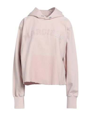 Maison Margiela Woman Sweatshirt Light Pink Size S Cotton