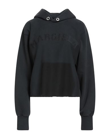Maison Margiela Woman Sweatshirt Black Size Xs Cotton