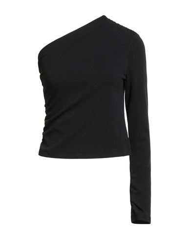 Motel Woman Top Black Size S Polyester, Elastic Fibres In Black
